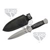 Image 1 : 7.75" BLACK WOOD BOOT KNIFE - 203403