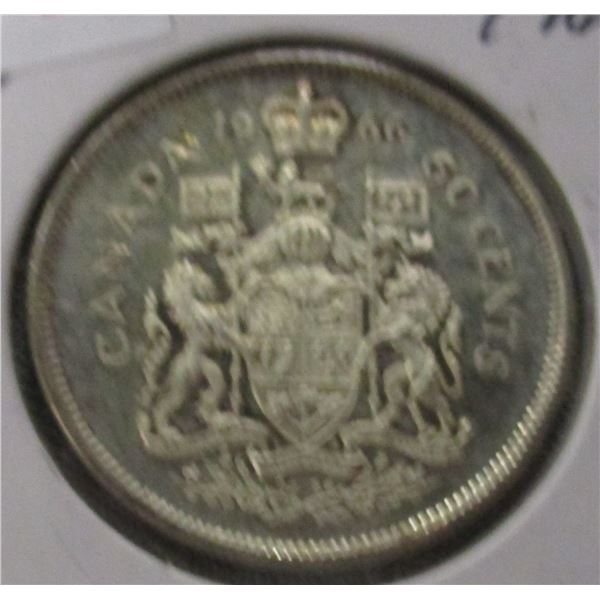 1966 CANADA SILVER HALF DOLLAR