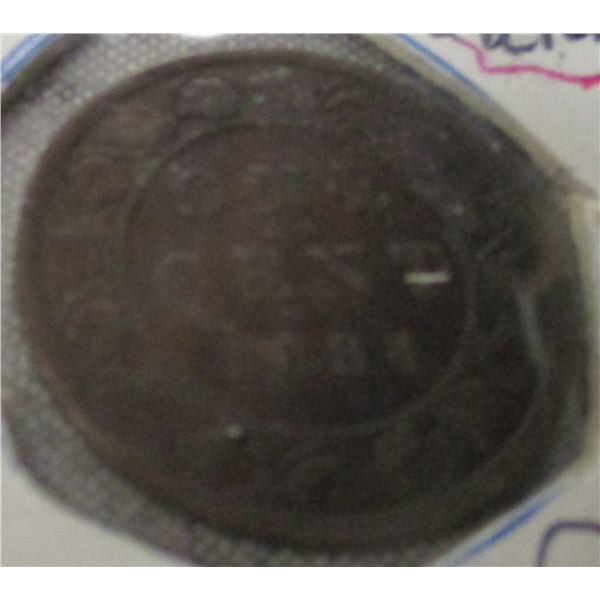 1884 CANADA VICTORIAN LARGE PENNY
