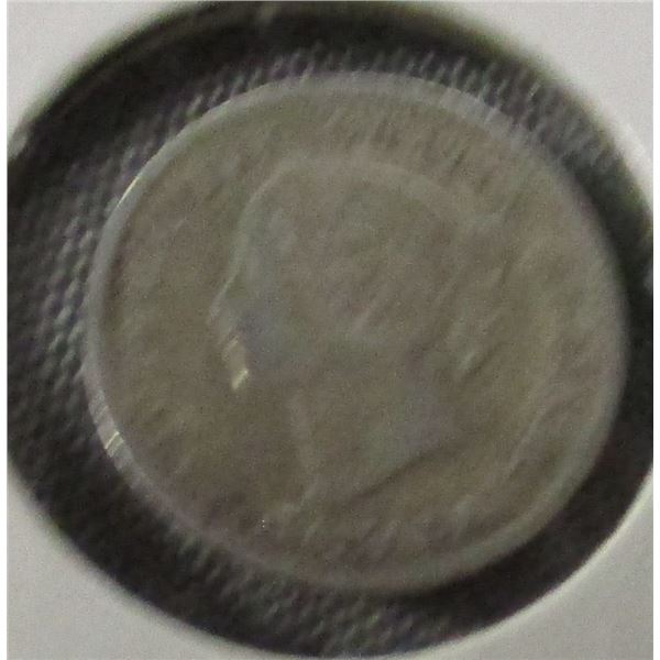 1897G CANADA VICTORIAN SILVER FIVE CENT