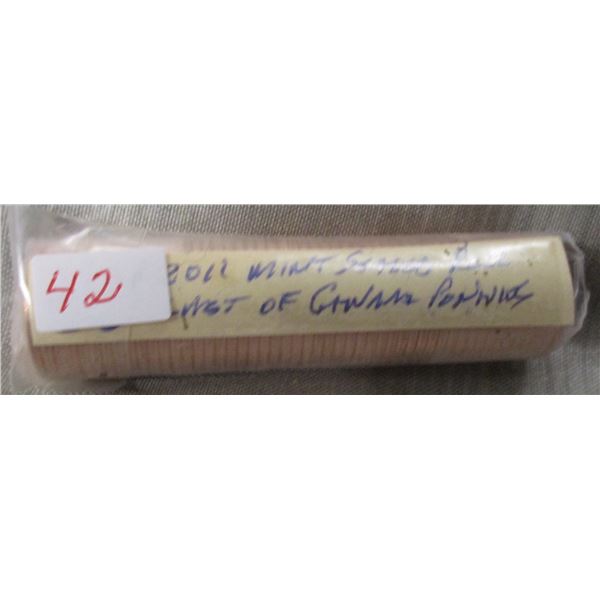 2011 MINT SEALED ROLL LAST OF CANADA PENNIES