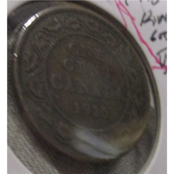 1915 CANADA KING GEORGE V KEY DATE LARGE PENNY