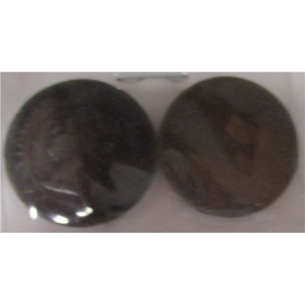 1887 & 1918 CANADA VICTORIAN & OLD KING PENNIES