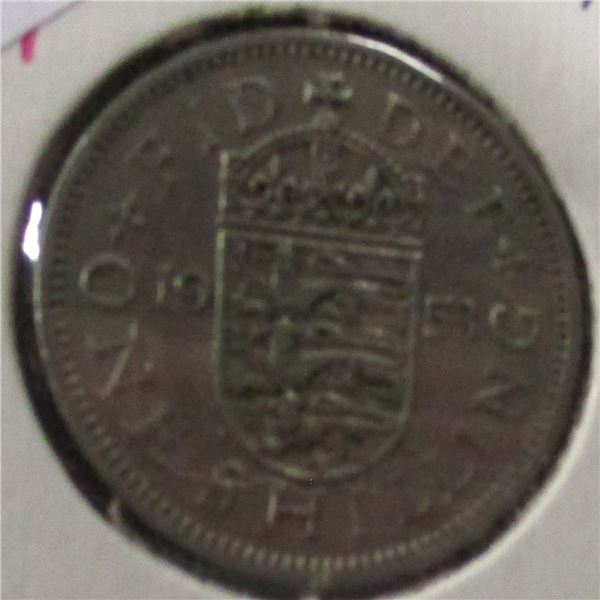 1953 SILVER SCHILLING