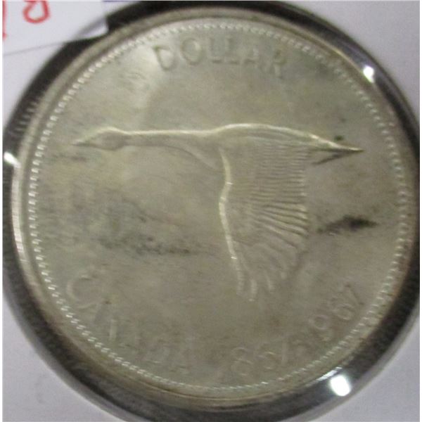 1967 CANADA SILVER DOLLAR