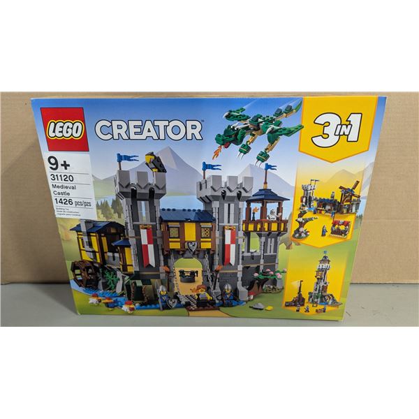 Sealed Lego Creator 3-In-1 Medieval Castle Building Set