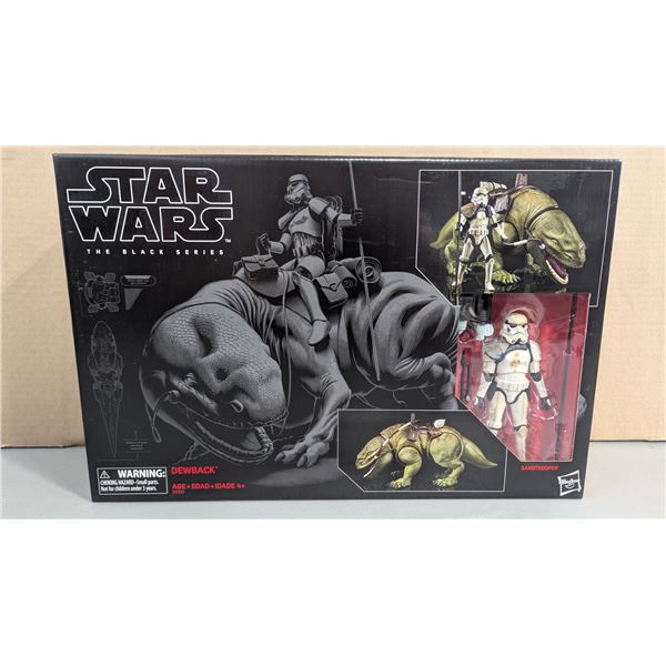 Sealed Hasbro Star Wars: The Black Series Dewback w/ Sandtrooper Figure