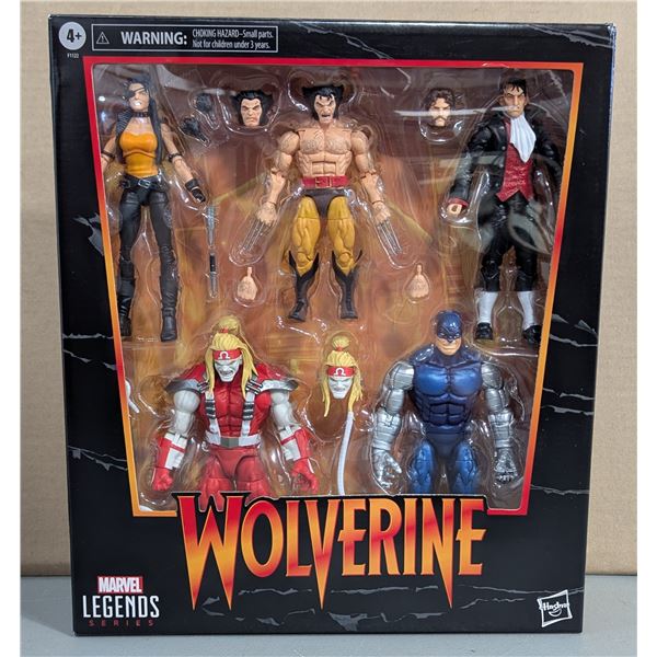 Sealed Hasbro Marvel Legends Wolverine 5-Pack Action Figure Set