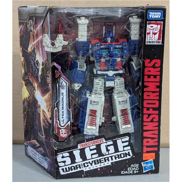 Sealed Hasbro Transformers War For Cybertron: Siege Ultra Magnus Action Figure