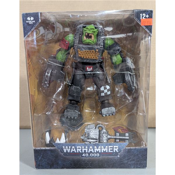 Sealed McFarlane Toys Warhammer 40,000 Ork Meganob Figure w/ Buzzsaw