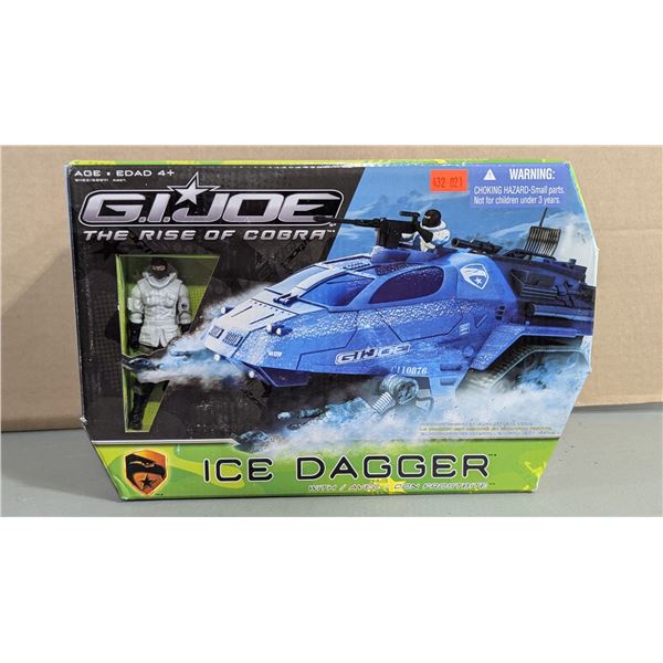 Sealed GI Joe: The Rise of Cobra Ice Dagger w/ Frostbite Figure