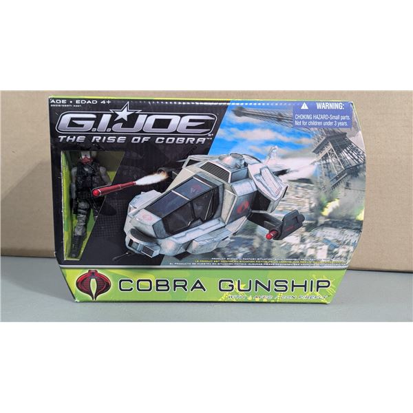 Sealed GI Joe: The Rise of Cobra Cobra Gunship w/ Firefly Figure