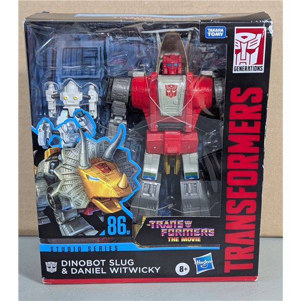 Sealed Hasbro Transformers: The Movie Dinobot Slug & Daniel Witwicky Figure Set