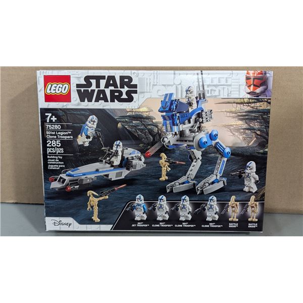 Sealed Lego Star Wars 501st Legion Clone Troopers Building Set