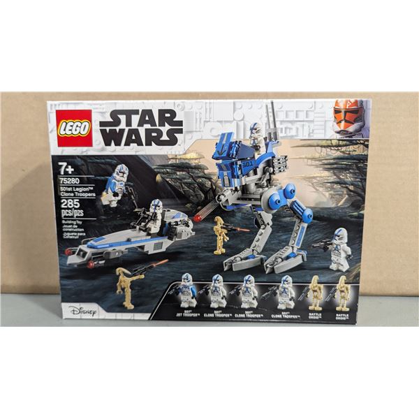 Sealed Lego Star Wars 501st Legion Clone Troopers Building Set