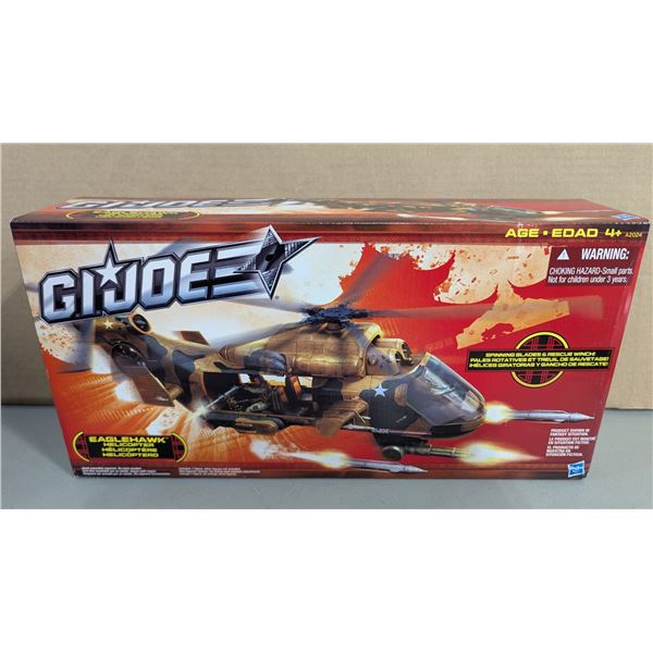 Sealed Hasbro GI Joe Eaglehawk Helicopter w/ Lift-Ticket Figure