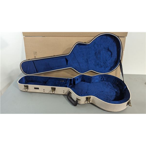 Velvet-Lined Hard Guitar Case