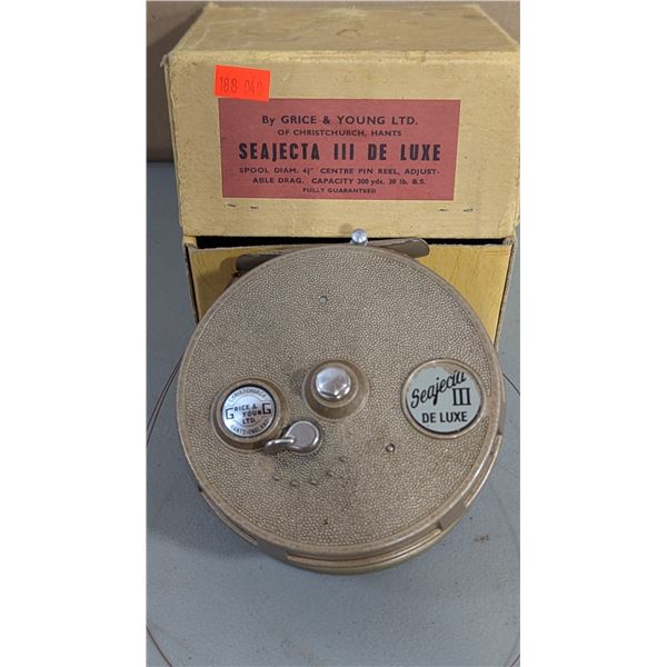 Grice & Young Ltd. Seajecta III De Luxe Fishing Reel