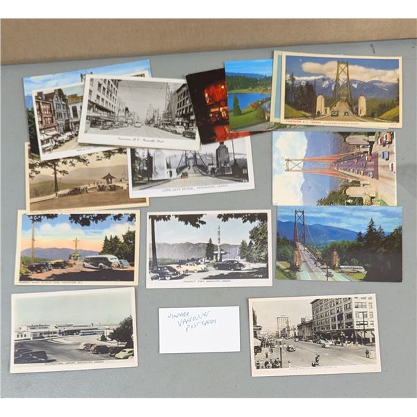 Assorted VTG Vancouver Postcards