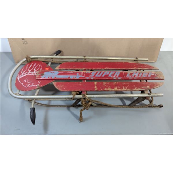 VTG Wooden Super Chief Sled