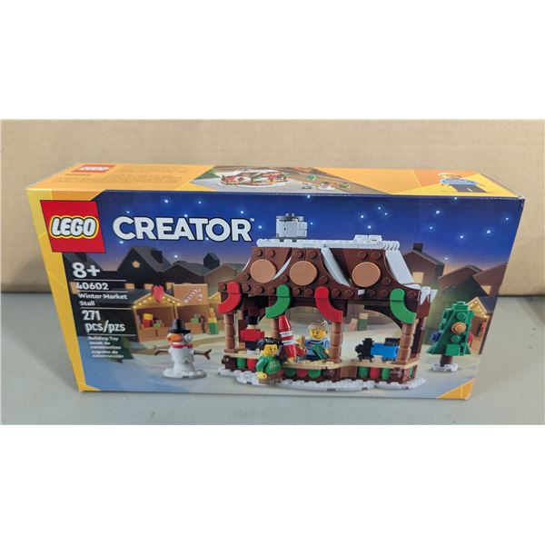 Sealed Lego Creator Winter Market Stall Building Set
