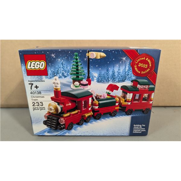 Sealed Limited Edition Lego Christmas Train Building Set