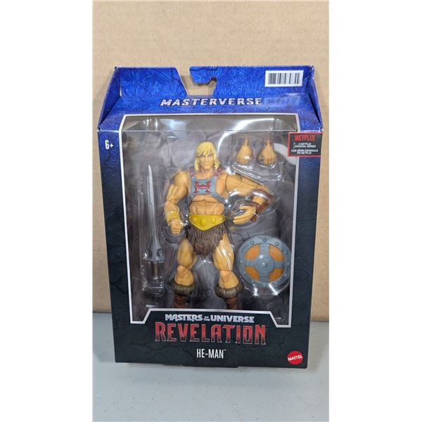 Sealed Mattel Masters of The Universe: Revelation He-Man Action Figure