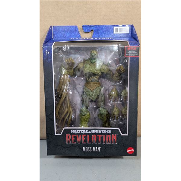 Sealed Mattel Masters of The Universe: Revelation Moss Man Action Figure