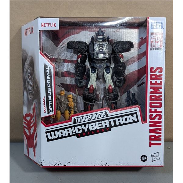 Sealed Hasbro Transformers War For Cybertron Optimus Primal Action Figure