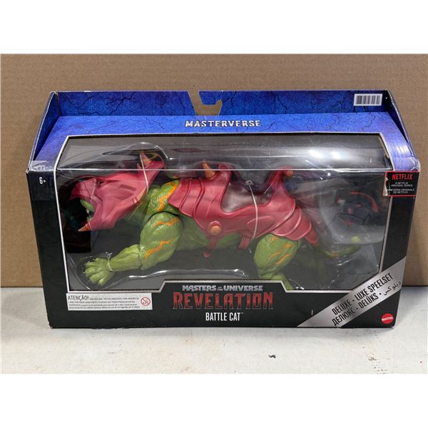 Sealed Masters Of The Universe Battle Cat Deluxe Action Figure Toy