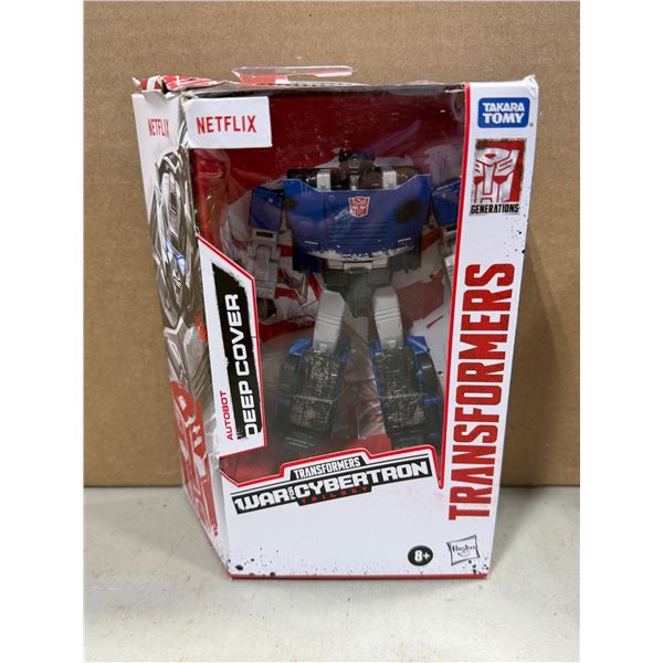 Sealed Transformers War For Cybertron Deep Cover Action Figure Toy