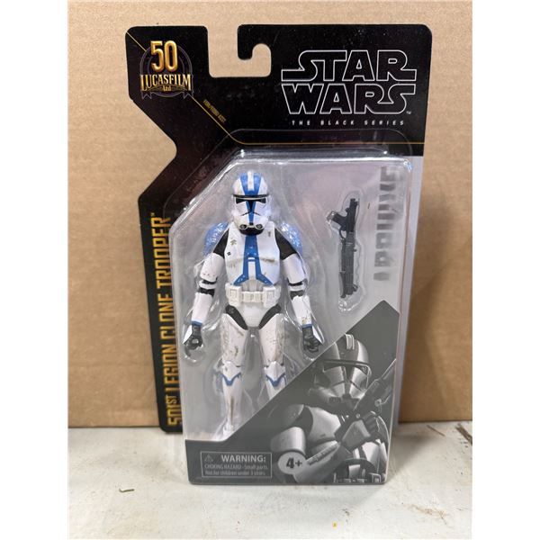 Sealed Star Wars 501st Legion Clone Trooper Action Figure Toy