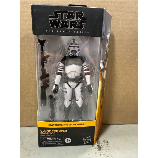 Sealed Star Wars Clone Trooper (Kamino) Action Figure Toy
