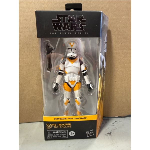 Sealed Star Wars Clone Trooper (212th Battalion) Action Figure Toy