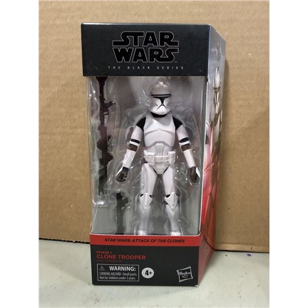 Sealed Star Wars Phase 1 Clone Trooper Action Figure Toy