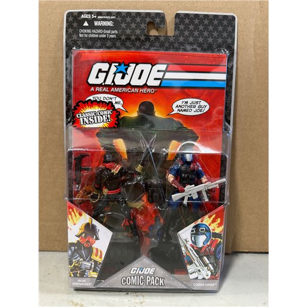 Sealed GI JOE Comic Pack Action Figure Toy