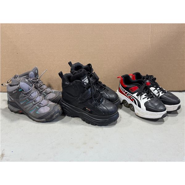 3 Pairs Of Shoes: Salomon, So Sport, & Other