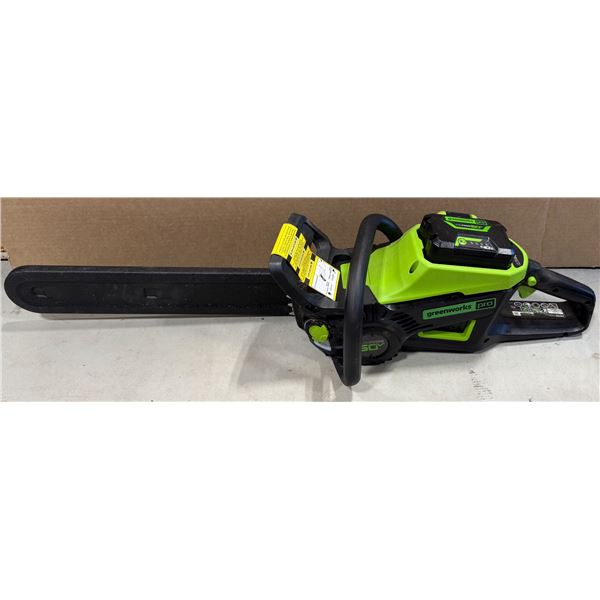 Greenworks 60v Chainsaw