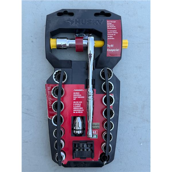 New Husky Universal Pass Through Wrench Set