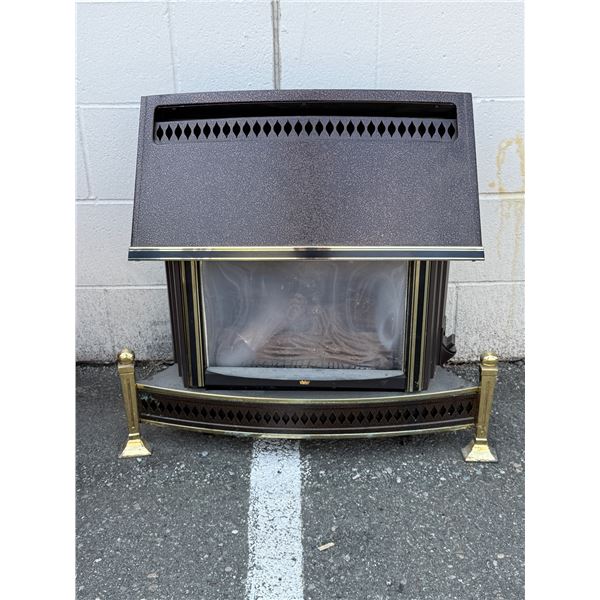 Vintage Gas Fireplace