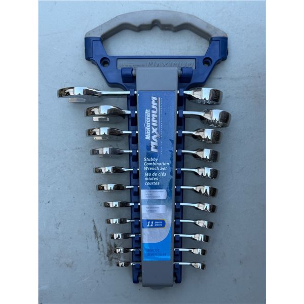 New Mastercraft Stubby Wrench Set