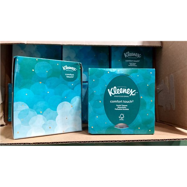 CAISSE DE 36 BOÎTES DE MOUCHOIRS KLEENEX COMFORT TOUCH