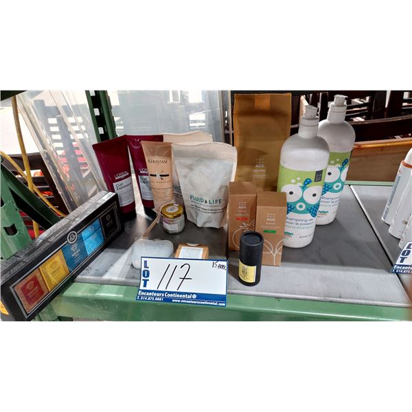 LOT DE 15 PRODUITS D’HYGIÈNE CORPORELLE