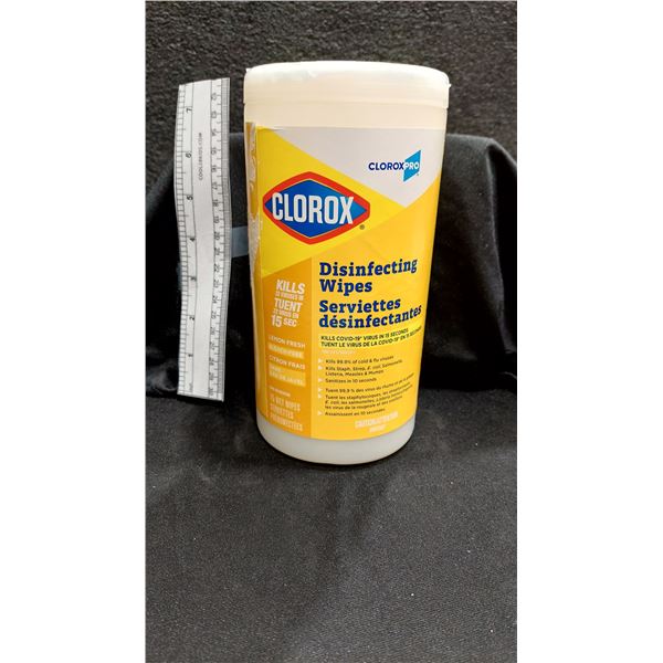 BOÎTES DE LINGETTES DÉSINFECTANTES CLOROX — EXP. 01/26
