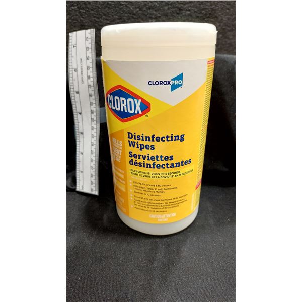 BOÎTES DE LINGETTES DÉSINFECTANTES CLOROX — EXP. 01/26