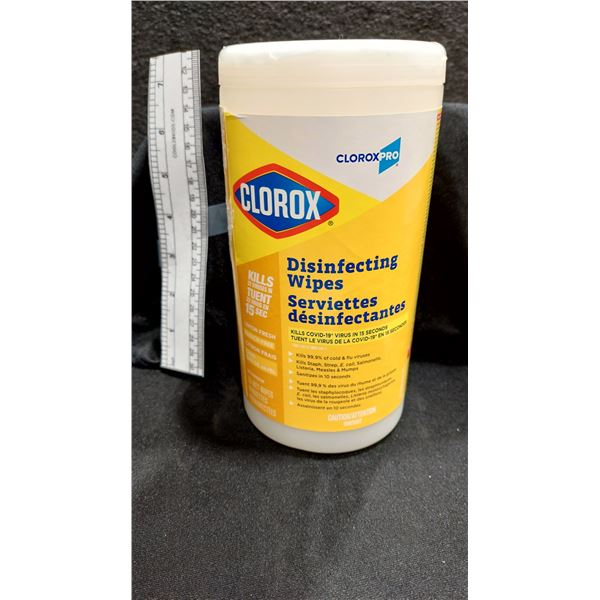BOÎTES DE LINGETTES DÉSINFECTANTES CLOROX — EXP. 01/26
