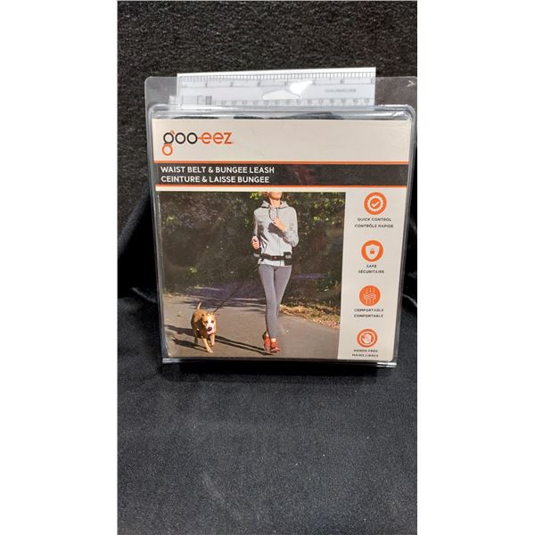 CEINTURE ET LAISSE ÉLASTIQUE POUR ANIMAUX GOO-EEZ