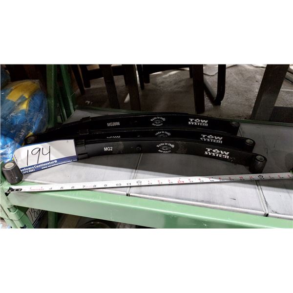 LOT DE 3 LAMES DE 24 PO
