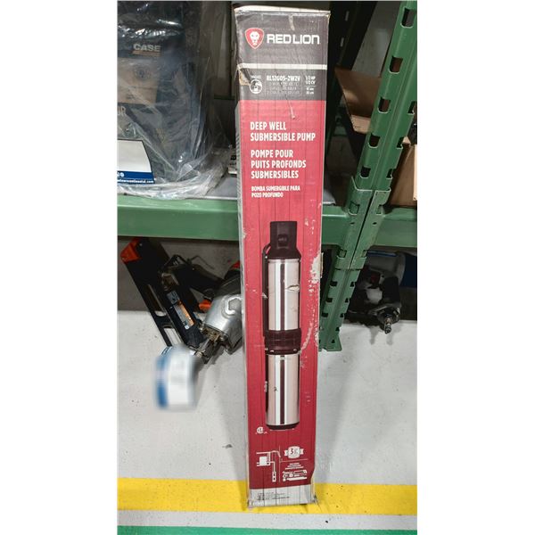 POMPE SUBMERSIBLE POUR PUITS PROFOND, 1/2 HP