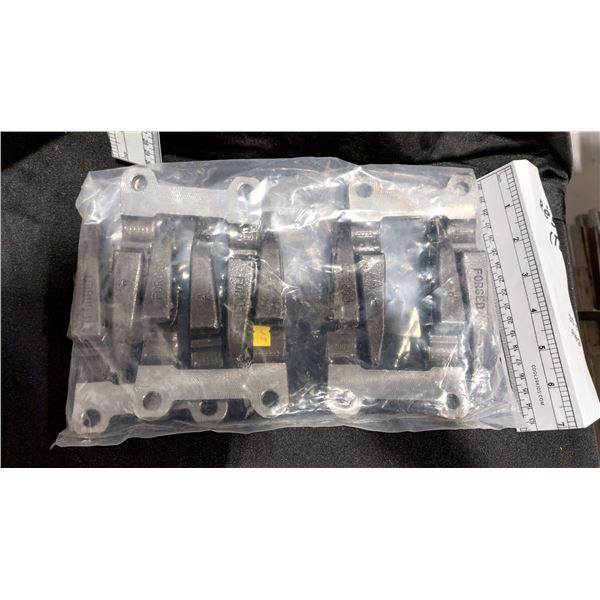 LOT DE 25 PROTECTEURS FORGÉS À 2 POINTES, MODÈLE BU240A